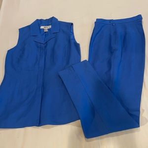 NWT Vintage, Lined  “Mom” Zip Up Pantsuit - 5/6